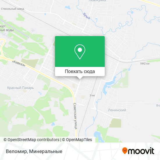 Карта Веломир