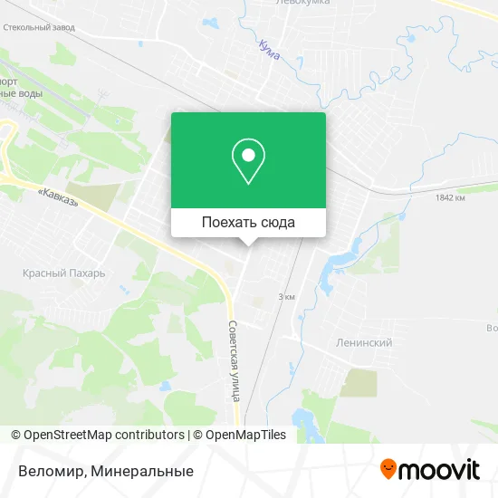 Карта Веломир