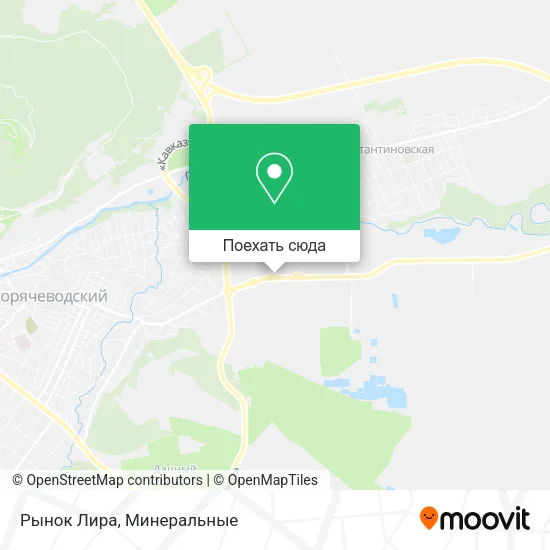 Карта Рынок Лира