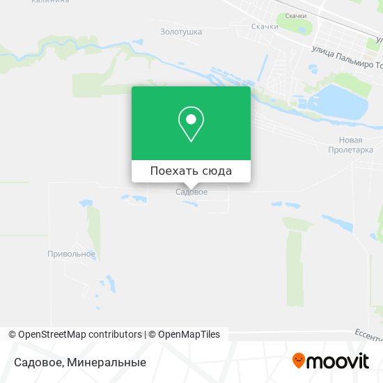 Карта Садовое