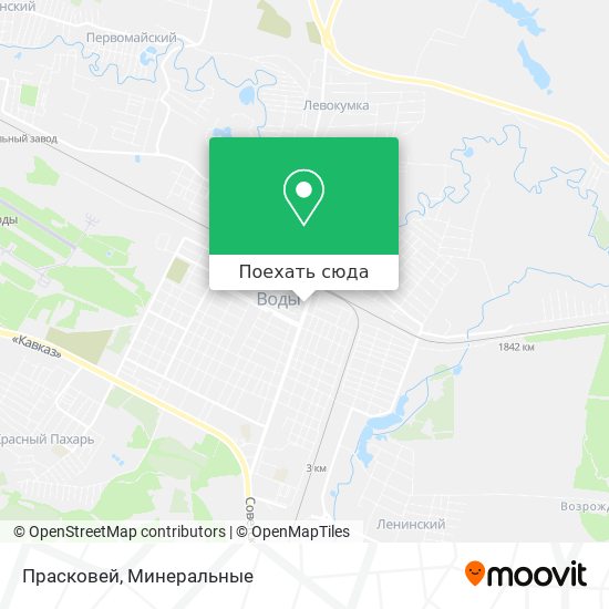 Карта Прасковей