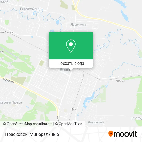 Карта Прасковей