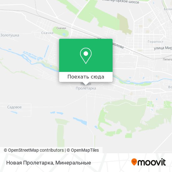 Карта Новая Пролетарка