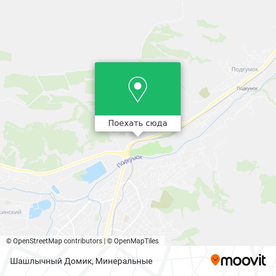 Карта Шашлычный Домик