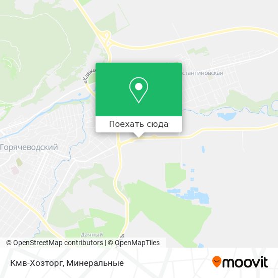 Карта Кмв-Хозторг