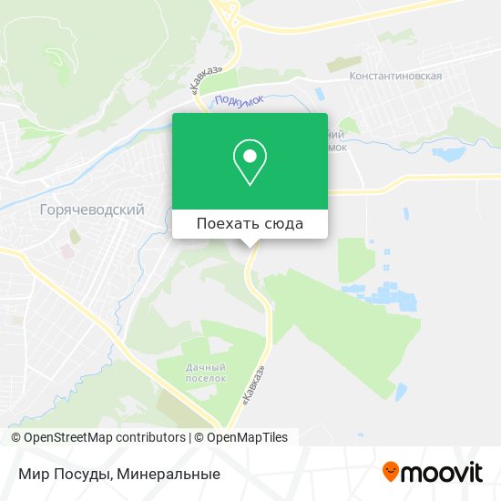 Карта Мир Посуды
