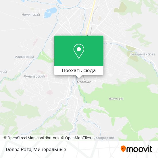 Карта Donna Roza