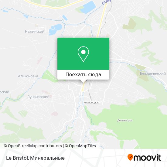 Карта Le Bristol