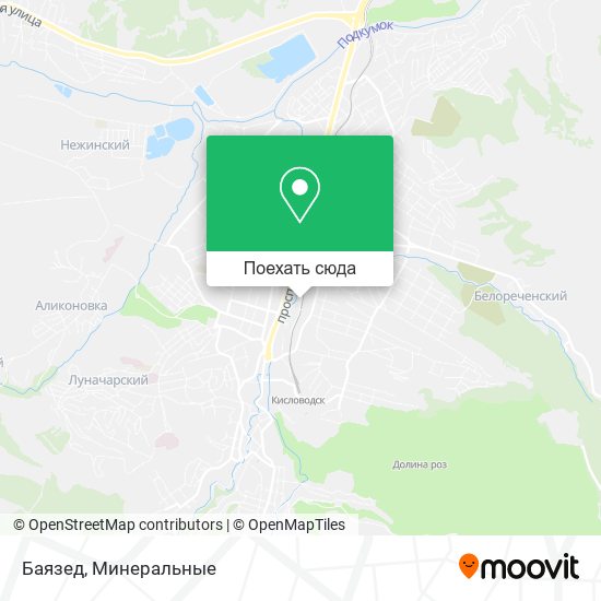 Карта Баязед