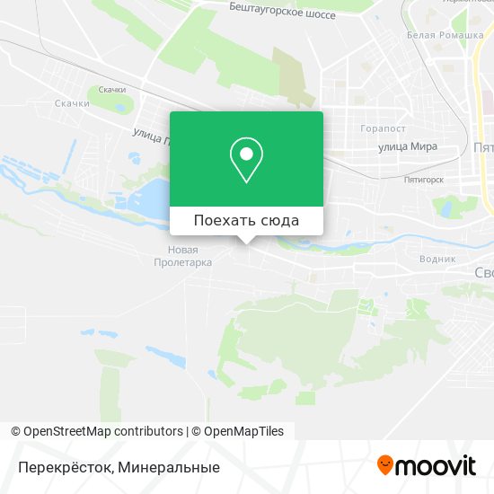 Карта Перекрёсток