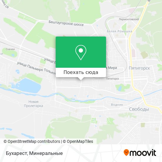 Карта Бухарест