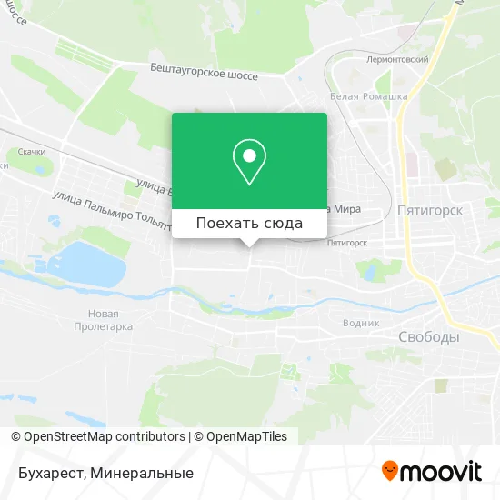 Карта Бухарест