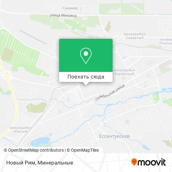 Карта Новый Рим