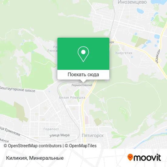 Карта Киликия