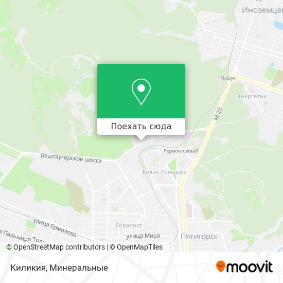 Карта Киликия