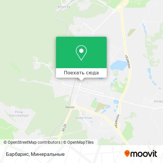 Карта Барбарис
