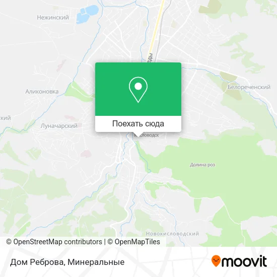 Карта Дом Реброва