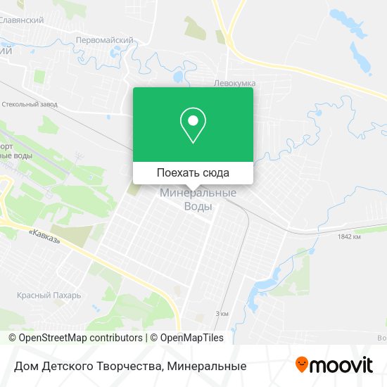 Карта Дом Детского Творчества