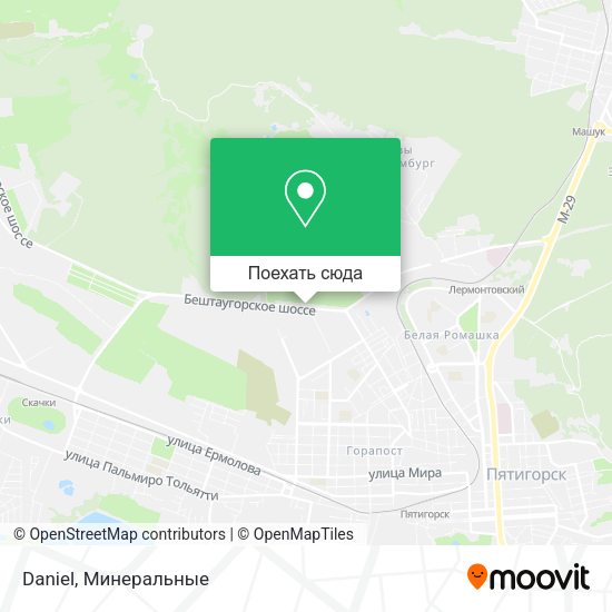 Карта Daniel