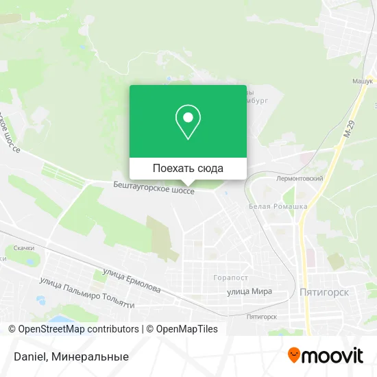 Карта Daniel