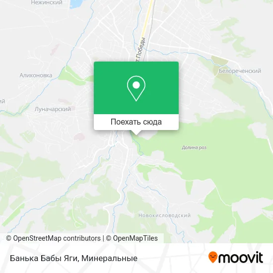 Карта Банька Бабы Яги