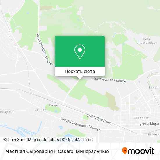 Карта Частная Сыроварня Il Casaro