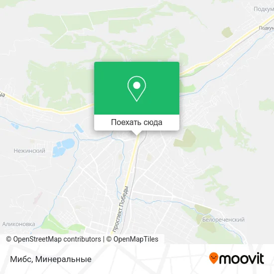 Карта Мибс