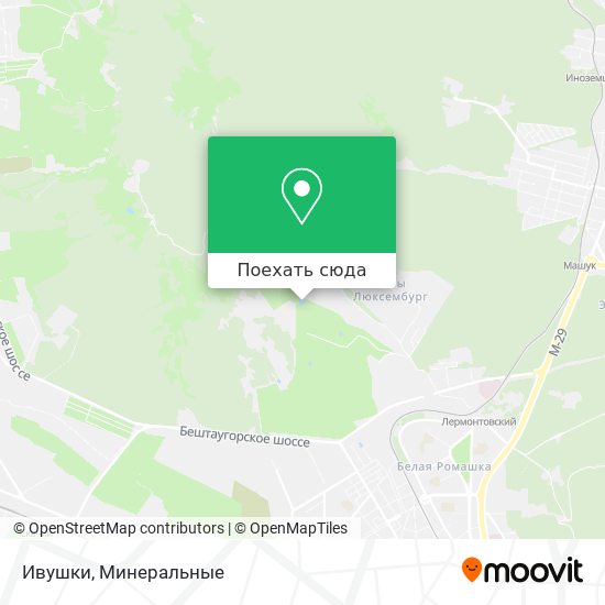 Карта Ивушки