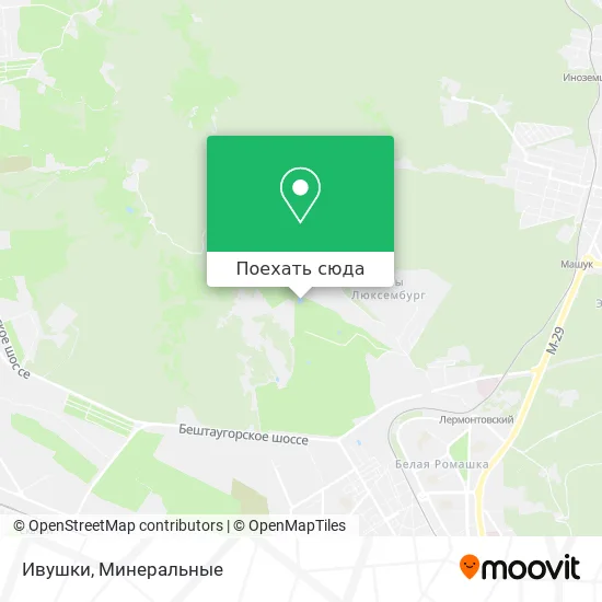 Карта Ивушки
