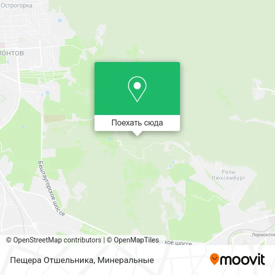 Карта Пещера Отшельника