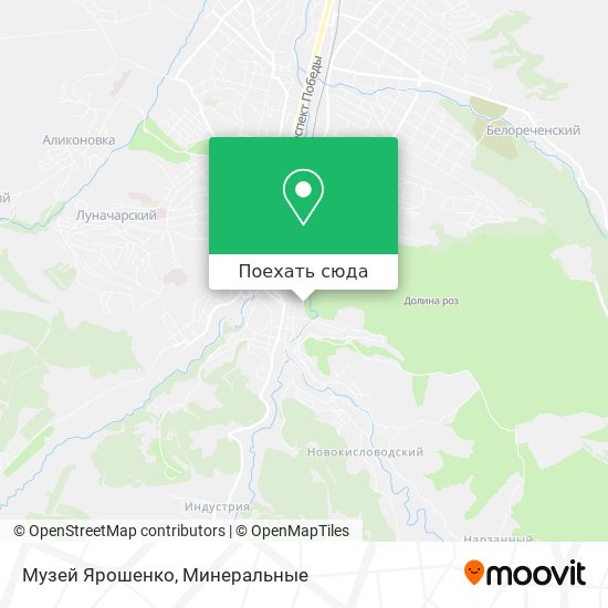 Карта Музей Ярошенко
