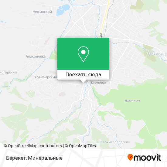 Карта Берекет