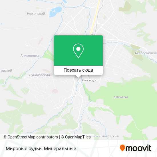 Карта Мировые судьи
