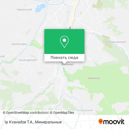 Карта Ip Kvavadze T.A.