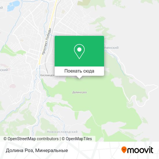 Карта Долина Роз