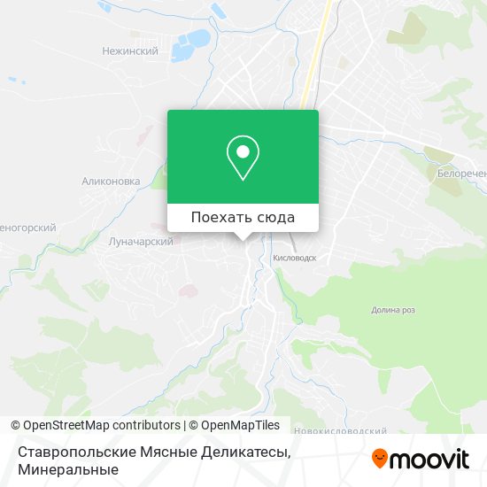 Карта Ставропольские Мясные Деликатесы