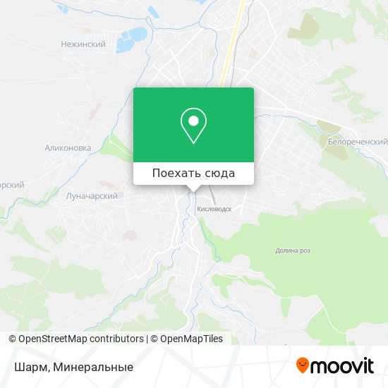 Карта Шарм