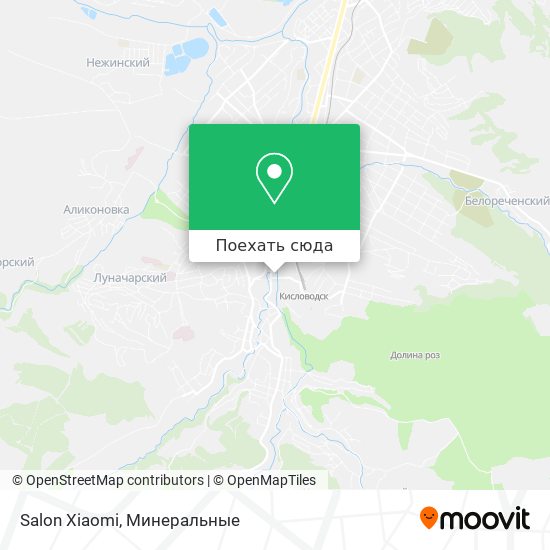 Карта Salon Xiaomi