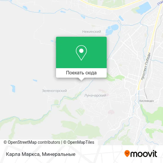 Карта Карла Маркса
