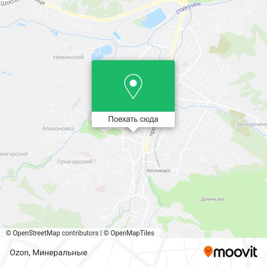 Карта Ozon