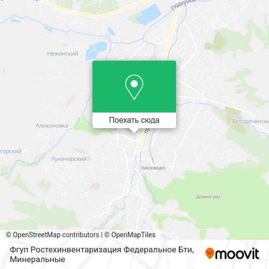 Карта Фгуп Ростехинвентаризация Федеральное Бти