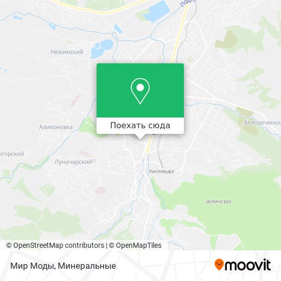 Карта Мир Моды