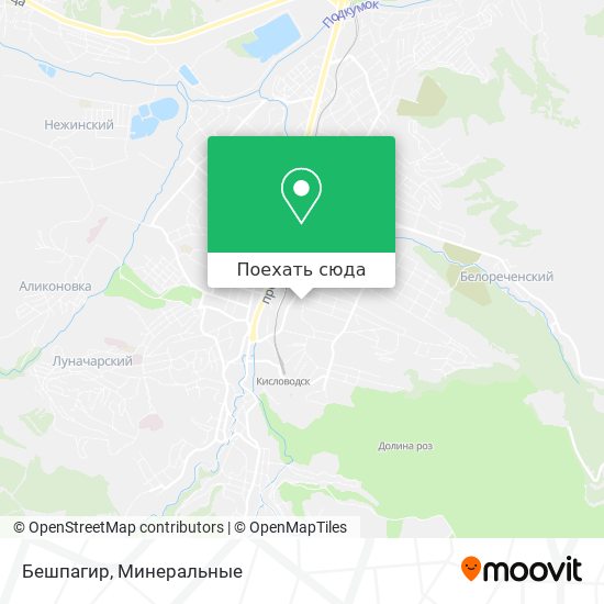 Карта Бешпагир