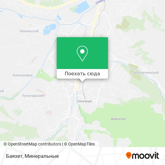 Карта Баязет