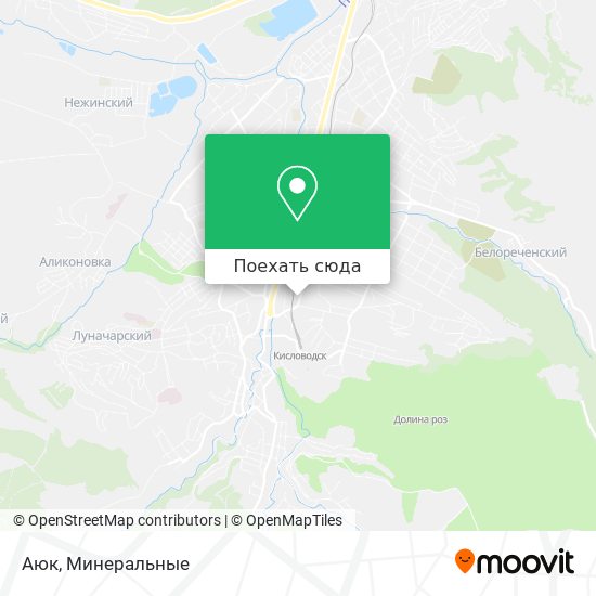Карта Аюк