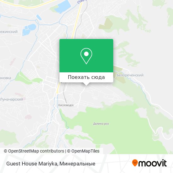 Карта Guest House Mariyka