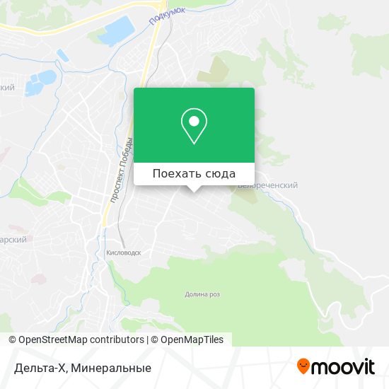Карта Дельта-Х