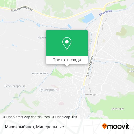 Карта Мясокомбинат