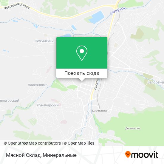 Карта Мясной Склад