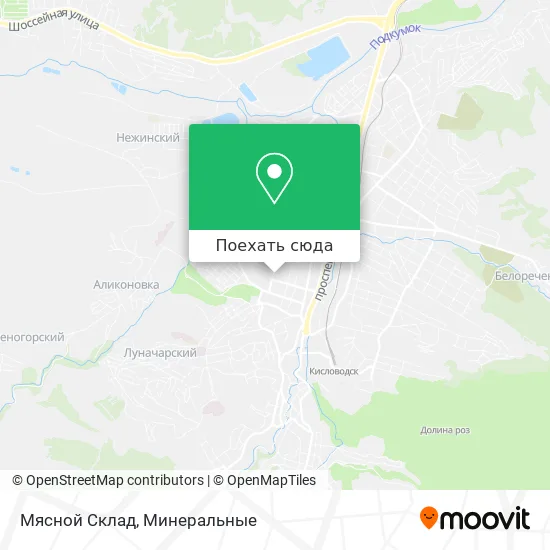 Карта Мясной Склад